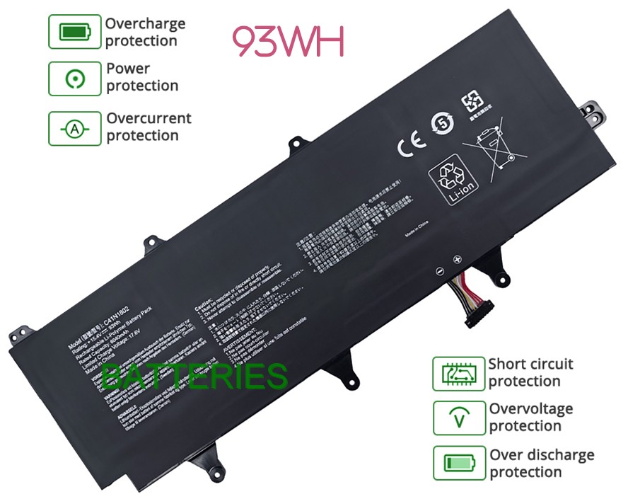 Images for ASUS GX701GWR-EV008T battery