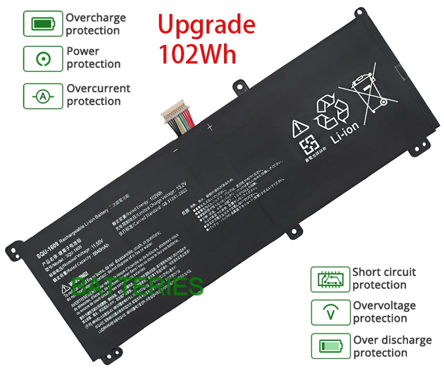Images for HASEE Z6-KP5G battery