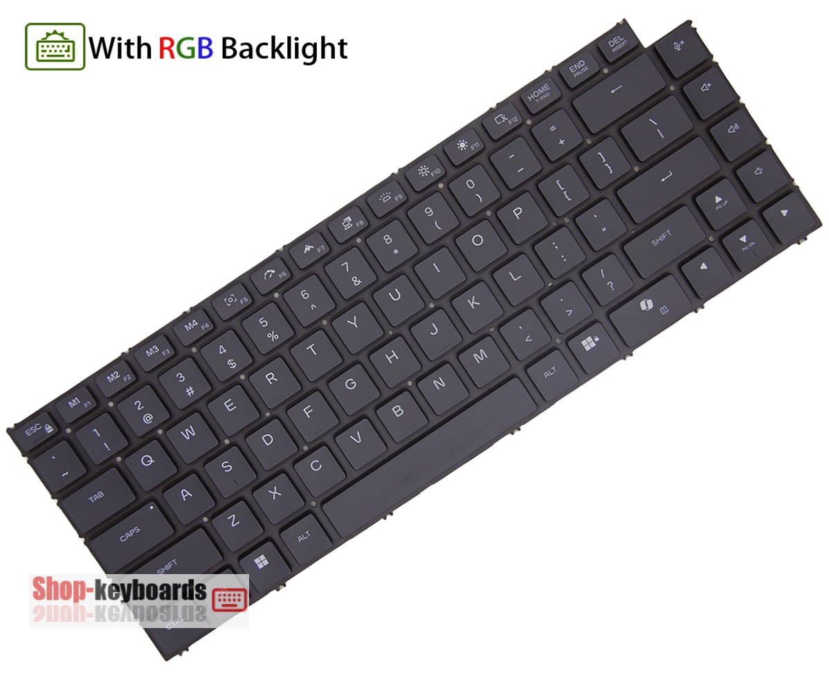 Images for Dell Alienware 16 Area-51 AA16250 Keyboard